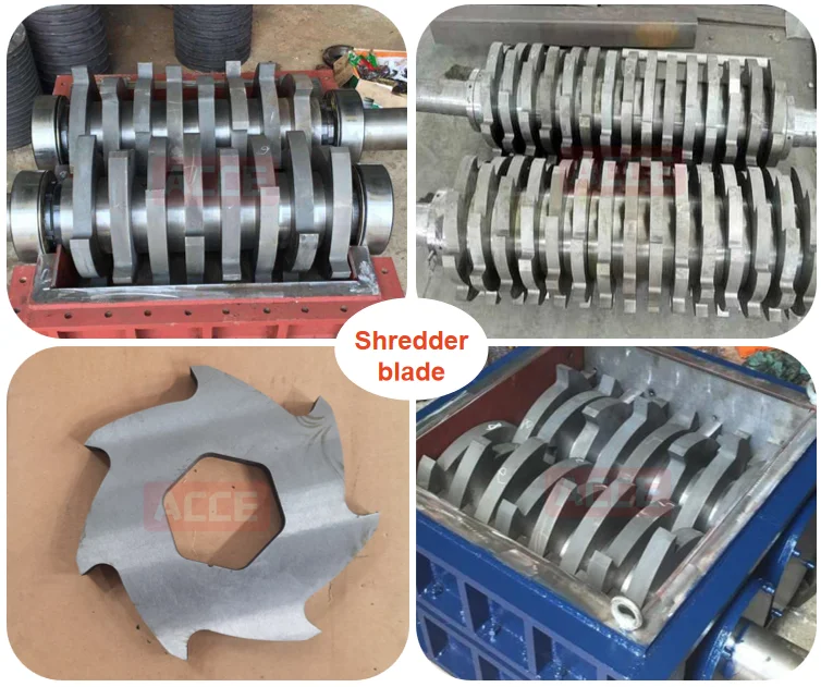 Small Metal Shredder Machine Copper Wire Shredder Machine Scrap Metal Shredders