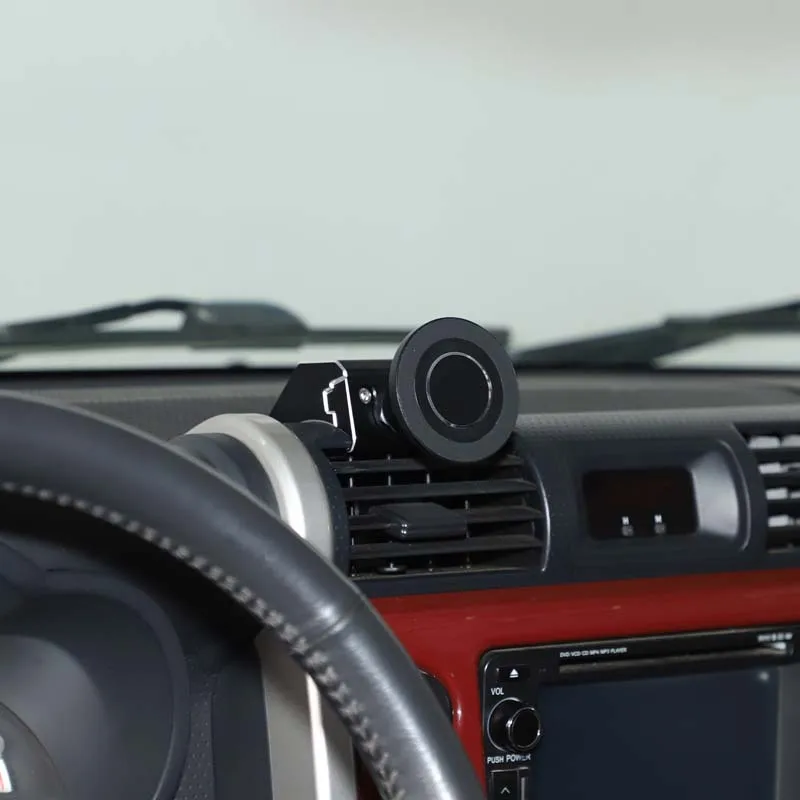 

Для Toyota FJ Cruiser 2007 2008 2009-2017 аксессуары автомобильный магнитный держатель телефона вращение на 360 градусов кронштейн для выхода воздуха