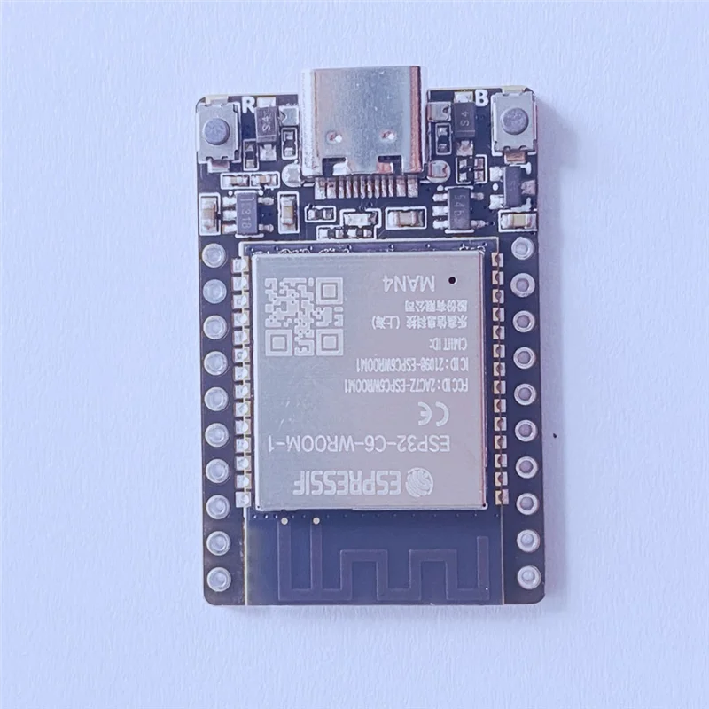 

ESP32-C6 Development Board ESP32-C6 Series Module Black 37X24mm Microcontroller Module Board