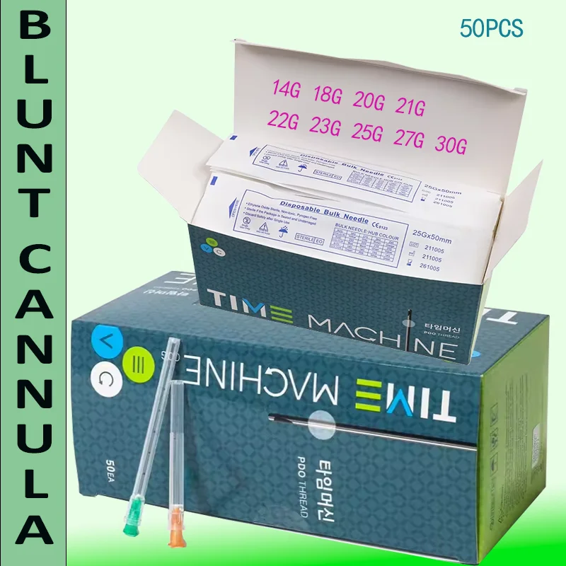 

14G/18G/20G/21G/22G/23G/25G/27G/30G Blunt tip needle cannula for beauty fillerFactory Disposable Mirco Syringe cannula various t