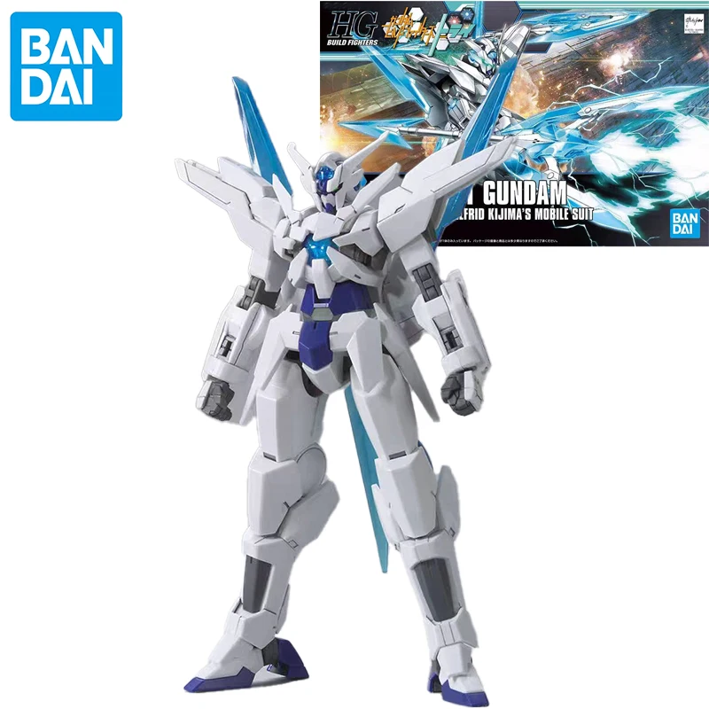 

Bandai Hobby масштаб 1/144, высококачественная трансссионная фигурка Gundam Build Fighters, модель, подарочная коллекция игрушек для детей, 13 см