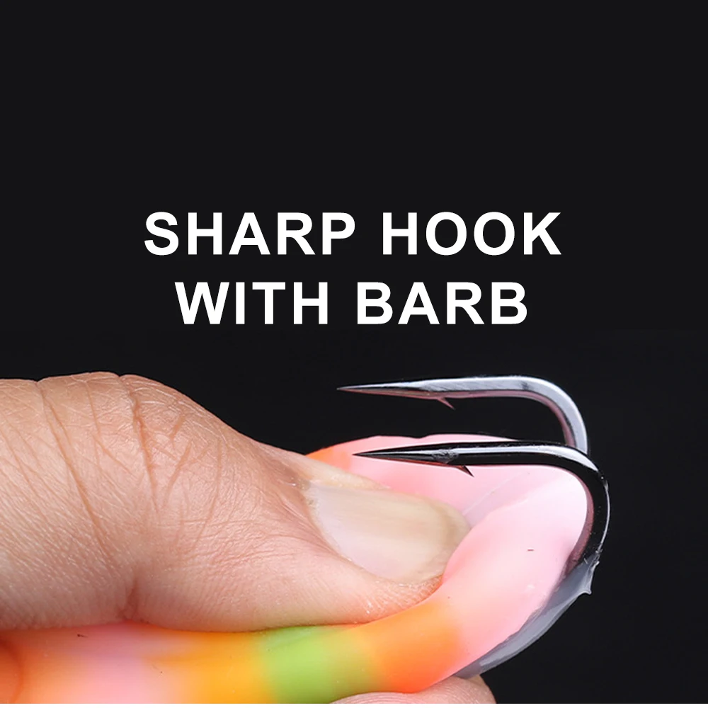 TEASER 18g Silicone Macio Sapos Isca De Pesca Topwater Artificial Isca De Sapo Macio Com Gancho