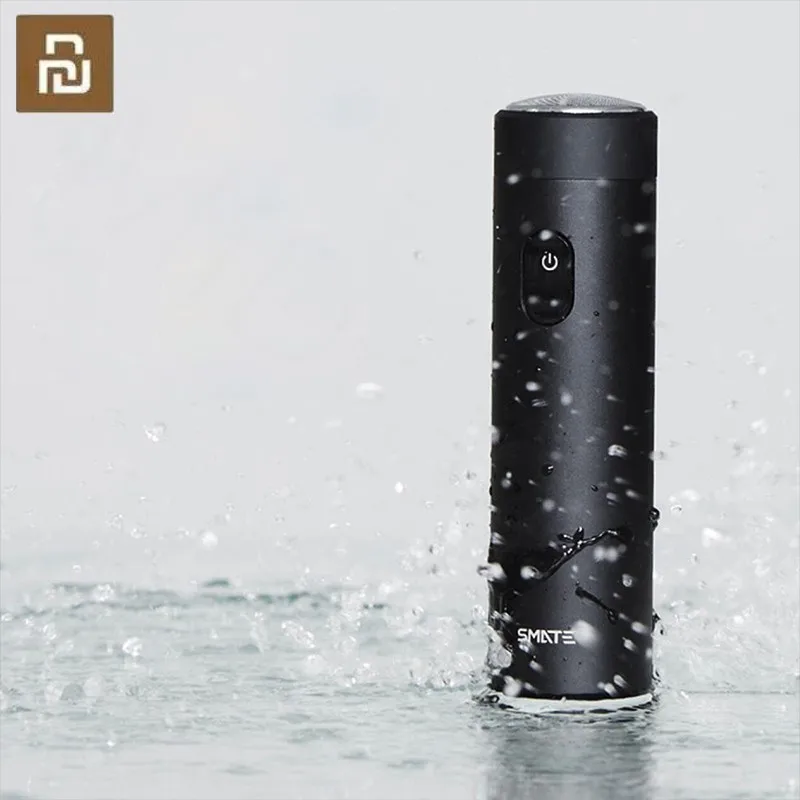 Youpin Smate Elektrische Scheerapparaat Scheerapparaat Usb Oplaadbare Droog Nat Scheren Machine Voor Mannen IPX7 Wasbare Drie Blad Blade Comfy Schoon