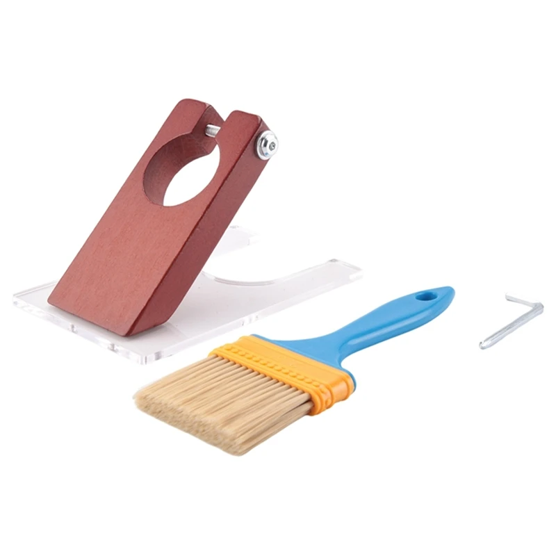 A81M New Shearing Guide For Carpet Trimmer With Brush Rug Tufting Holder Base To Keep Your Rug Surfacefor Carpet Trimmer