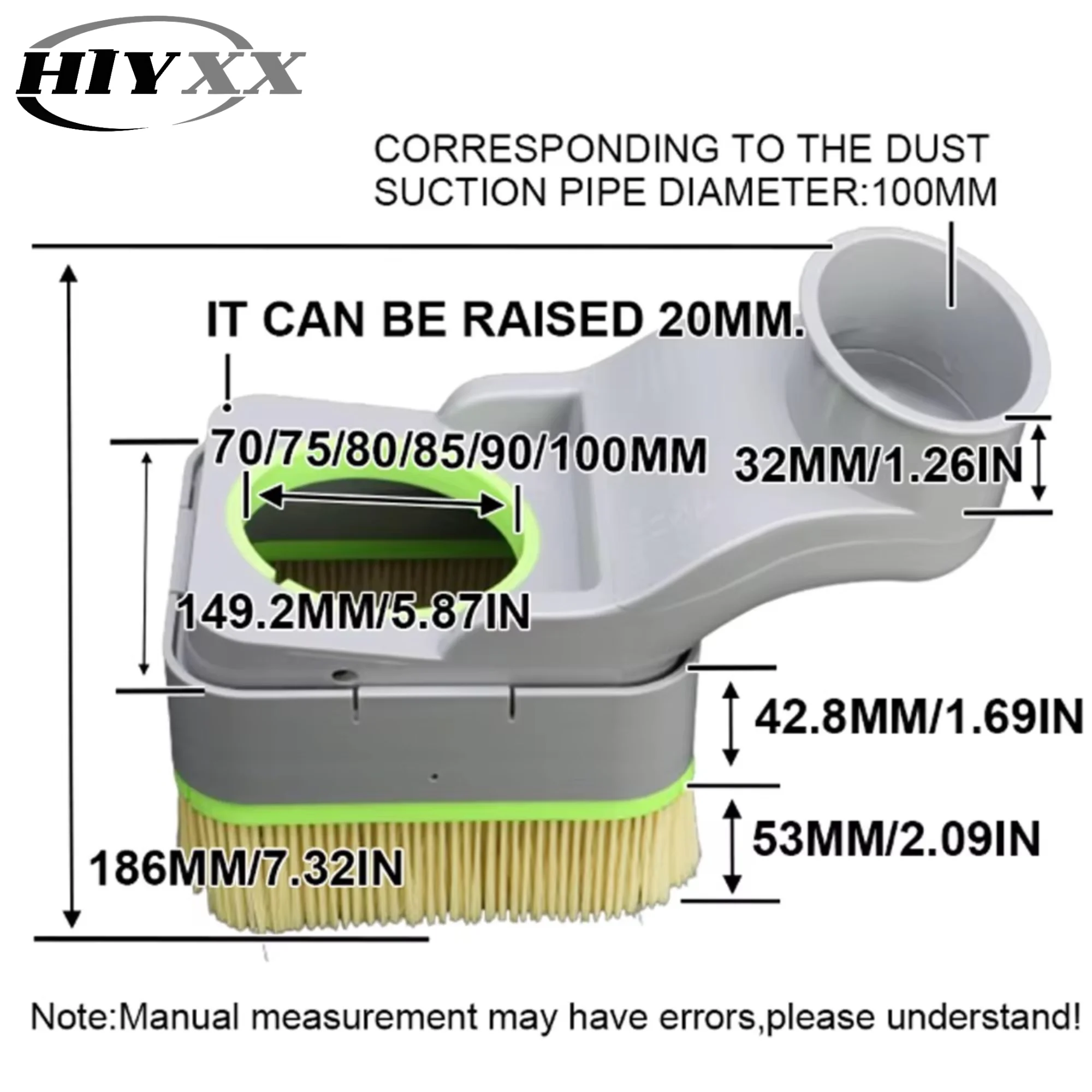 CNC Router Dust Shoe 70MM 75MM 80MM 85MM 90MM 100MM CNC Dust Boot Cleaner for Spindle Motor Router Machine Cover Dust Collecting