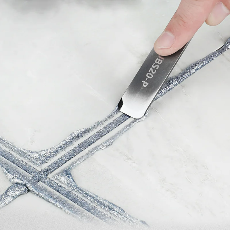 Tungsten steel Press seam decoration Beautiful seams tool Yin-Yang Angle Tool Construction scraping glue ceramic tile scraper