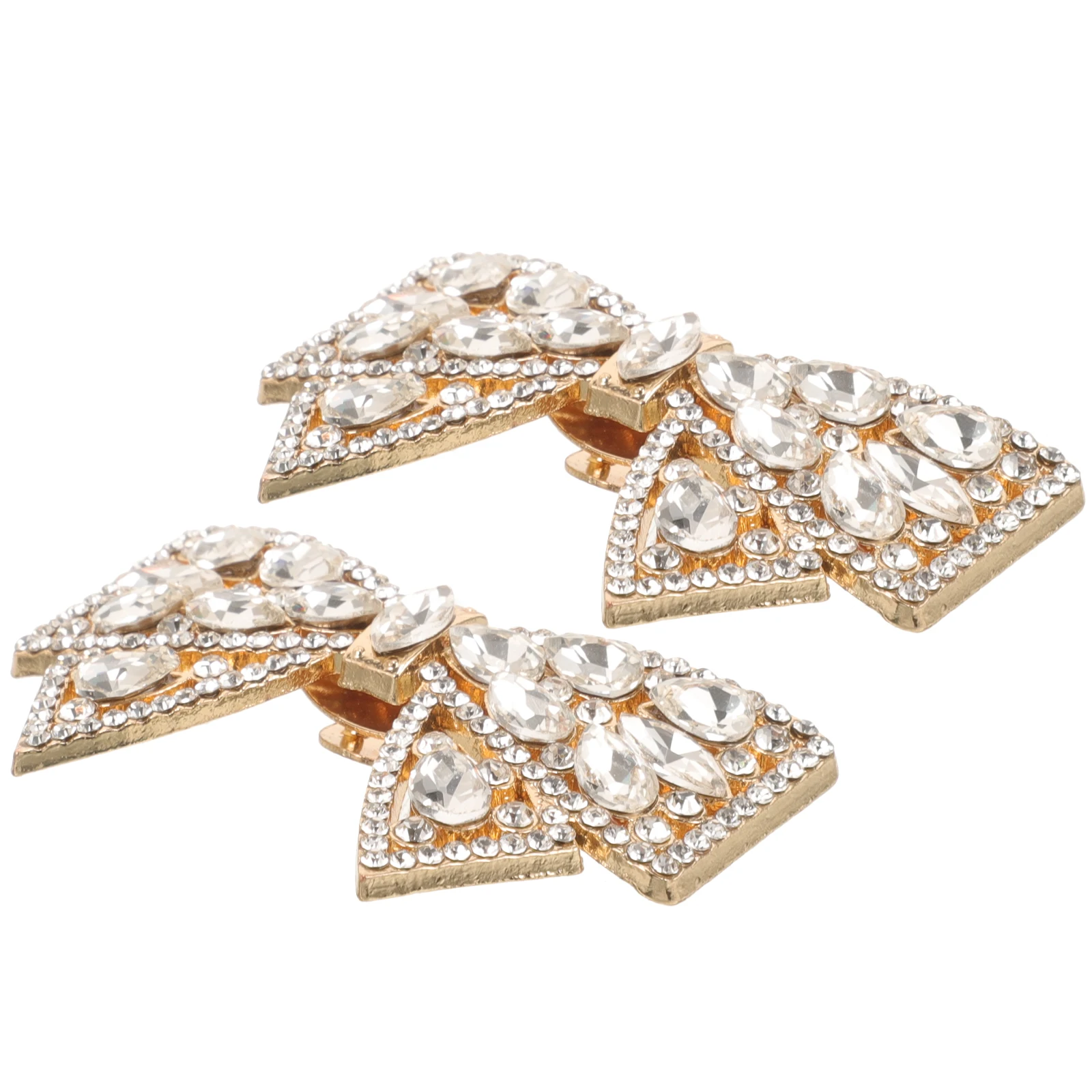 

Flower High Heels Decor Bowknot Buckle Wedding Accessories Bow Knot Shoe Clips Pumps Metal Embellishments Shoe Jewelry