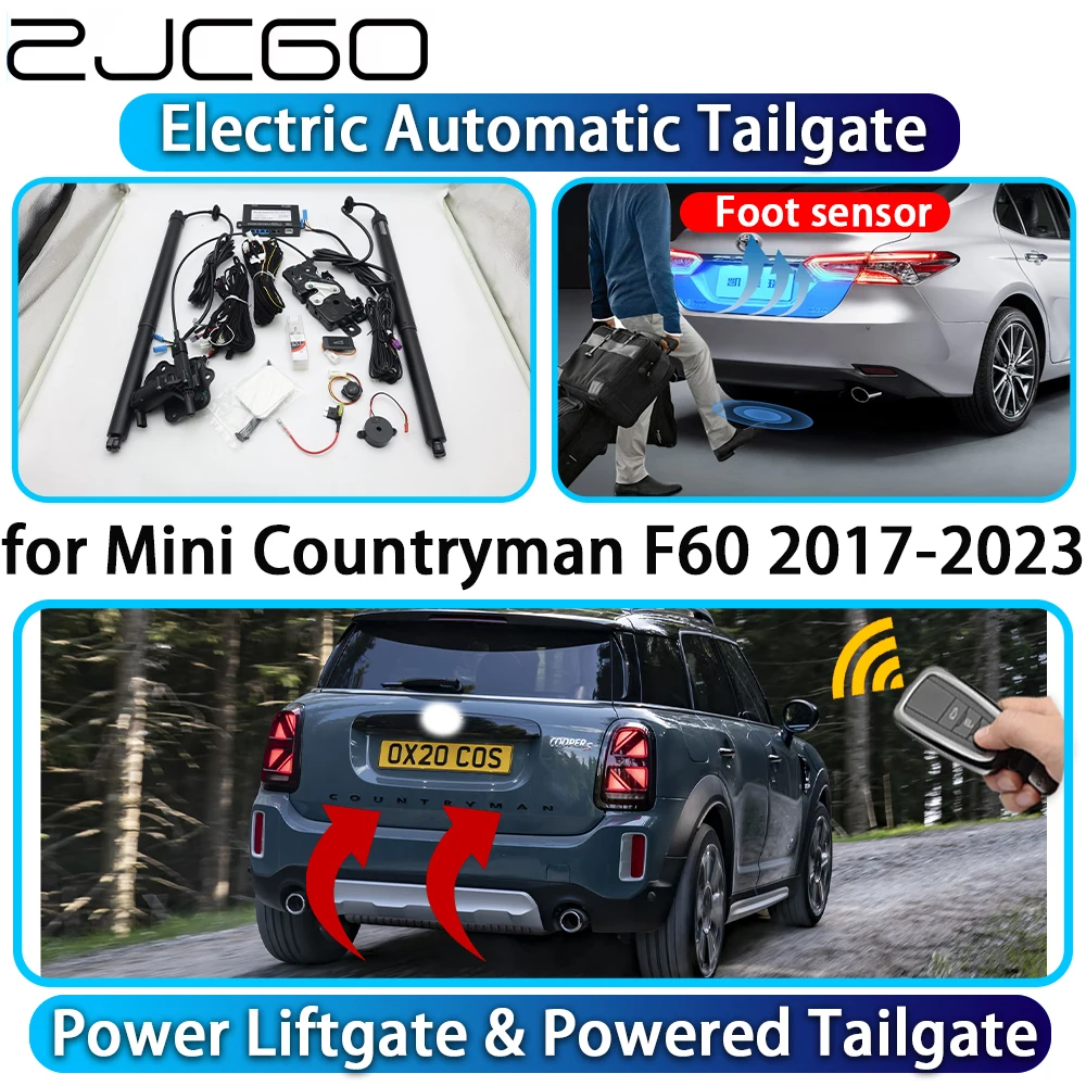 

ZJCGO for Mini Countryman F60 2017-2023 OEM Automatic Power Liftgate Powered Tailgate Intelligent System Trunk Control Lift Kit