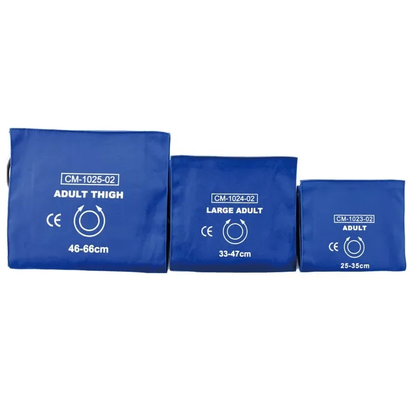 

Reusable NIBP Cuff in Cotton Material 25-35cm 31-47cm 18-26cm Sizes for Patient Sphygmomanometer Medical Consumables