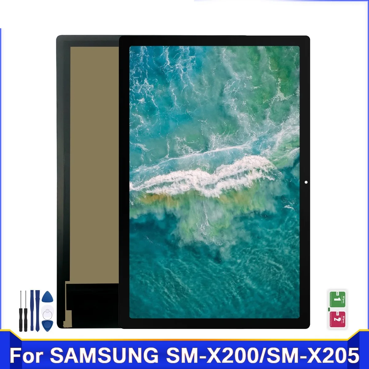 Go! 10.5 inch LCD Display For Samsung Galaxy Tab A8 10.5 2021 SM-X200 X205 X205C Lcd Touch Screen Digitizer Sensor Assembly