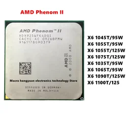 AMD Phenom II X6 1045T  1055T 1055T 1075T 1035T 1065T  1090T  1100T  6-core cpu