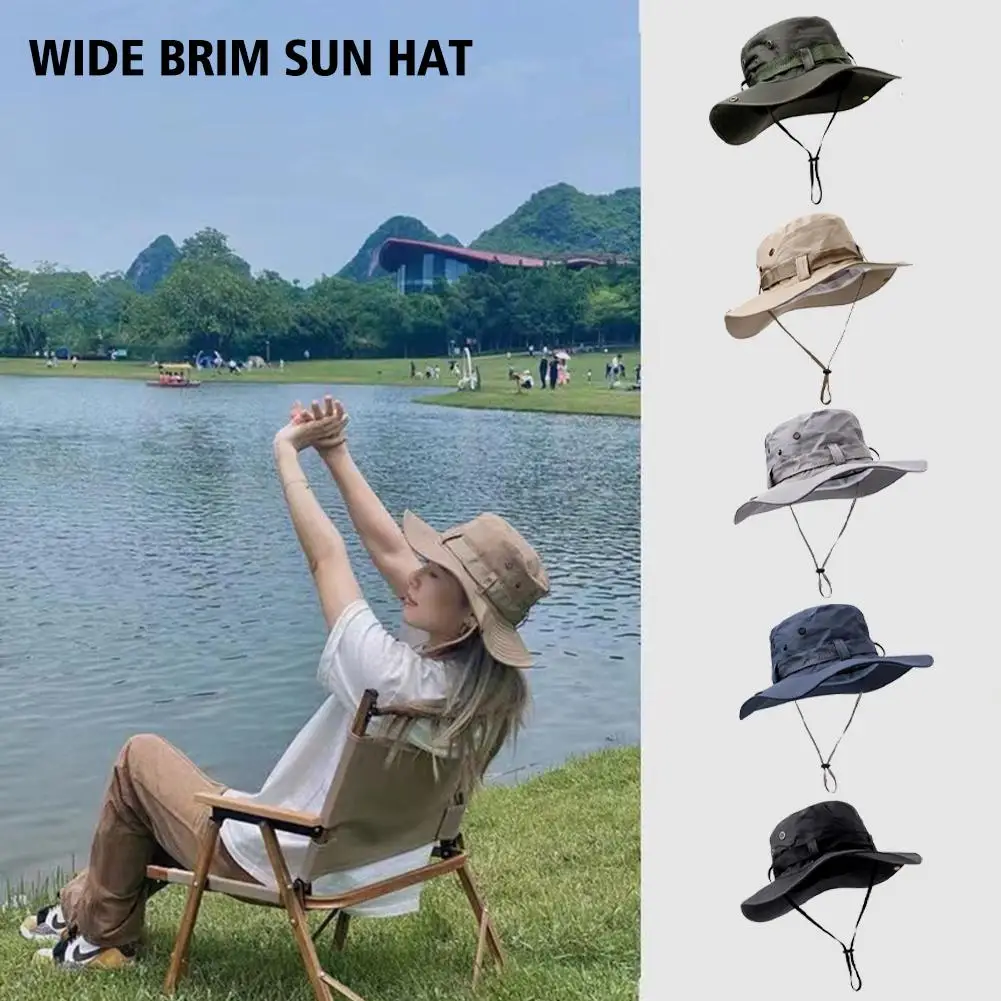 New Sun Protection Fishing Hat Summer Breathable Mesh Camping Hiking Caps Anti-UV Sun Hat Mountaineering Caps Panama Hat