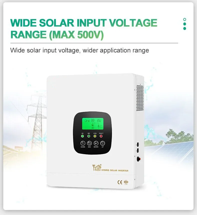 Wechsel richter 1kw-12kw 24V 48V Niederfrequenz-Solar wechsel richter Batterie generator Hybrid ladegerät netz unabhängiger Solar wechsel richter