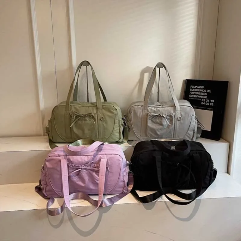 New Travel Bag Large Capacity Shoulder Portable Luggage Bag Travel Storage Bag Boarding Bags Sports Fitness Bags for Women сумка