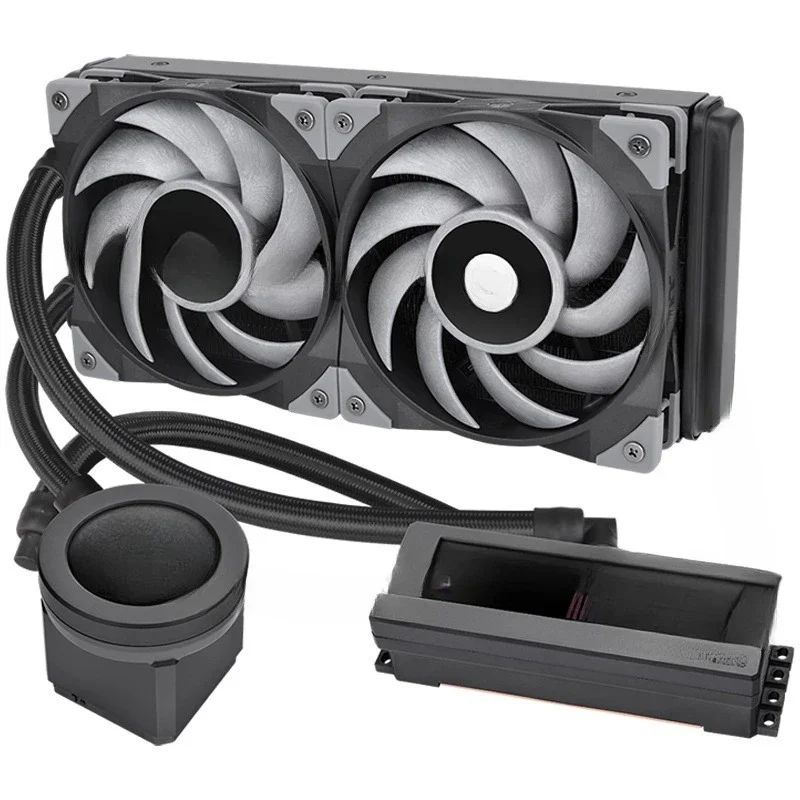 Memory integrated water-cooled dual-screen high-pressure fan custom display