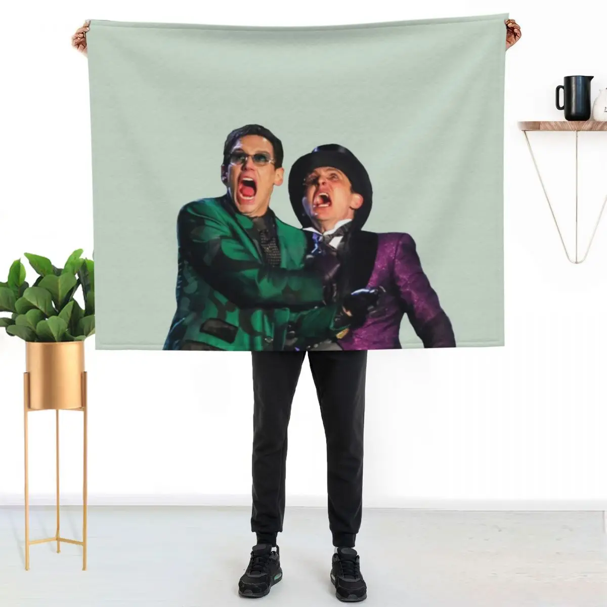 nygmobblepot Throw Blanket All Weather Soft Throw Blanket for Sofa