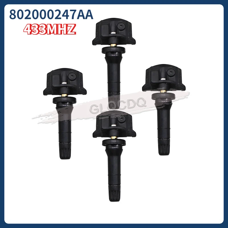 

433MHz Tire Pressure Monitoring Sensor 802000247AA For Chery ARRIZO 8 Pro Fulwin A8L Tiggo 7 PLUS EXEED LX C-DM Sinogold Junxing