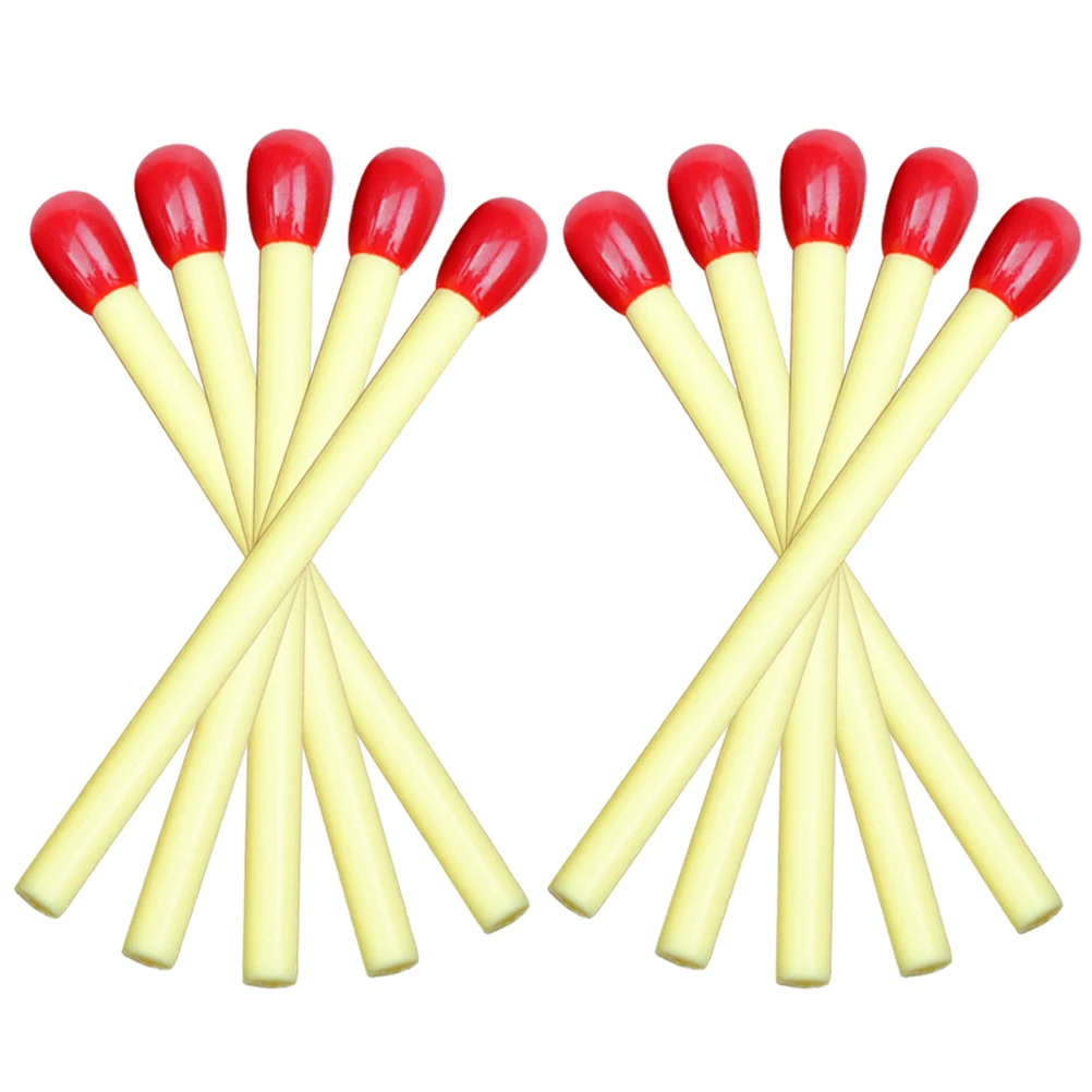 

10 Pcs Cartoon Ballpoint Pen Ball-pointed Writing Pens Match for Girls Cute Children's Multi-color Comfortable Creative