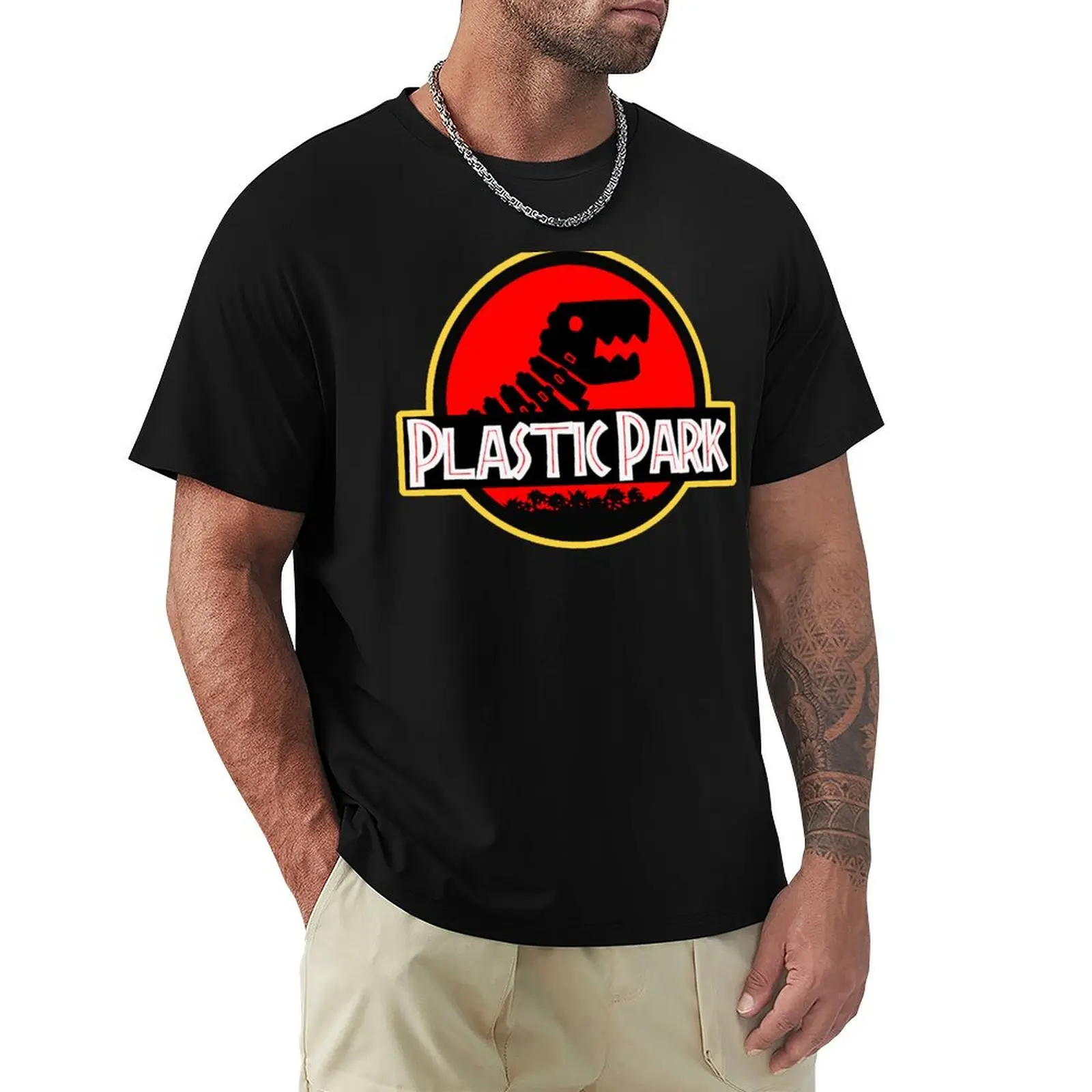 Plastic Park Flexi Rexi 3D Printing T-Shirt Casual Streetwear Short Sleeve Tee