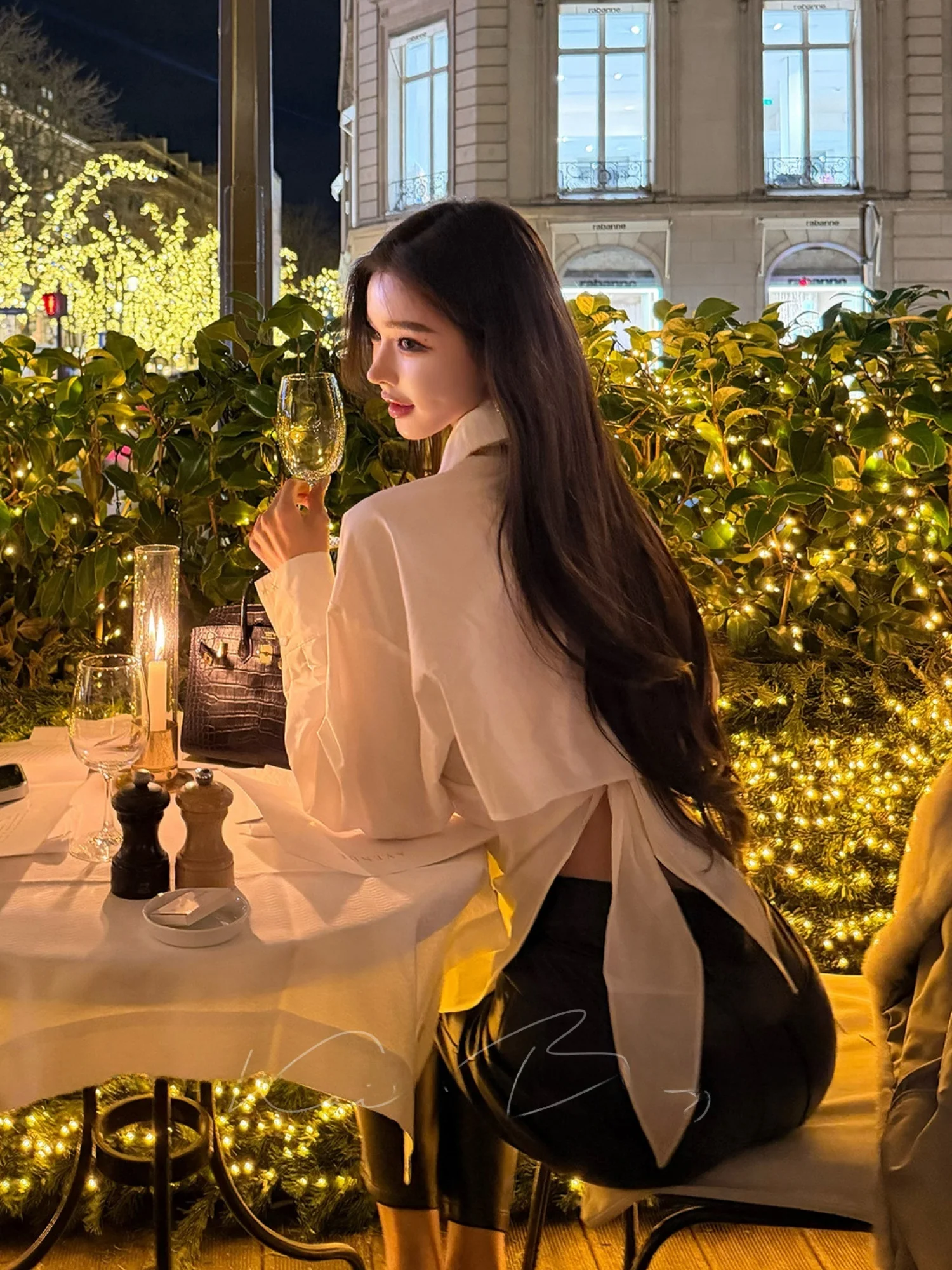 

Женская блузка из хлопка Tianli с поясом и завязками, приталенная, с длинным рукавом, облегающая, с эффектом утяжки талии.