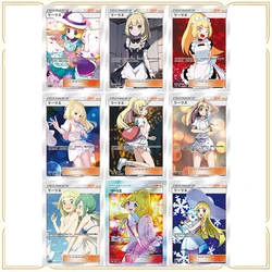 Anime Pokemon dea storia personaggi fai da te ACG Lillie Lillie Sexy ragazzi giocattoli giochi carte da collezione regali di compleanno di natale