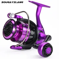 Sougayilang New 1000-5000 Series Spinning Reel Max Drag 8kg Fishing Reel 5.2:1 Gear Ratio Smooth Carp Reel Bass Fishing Tackle