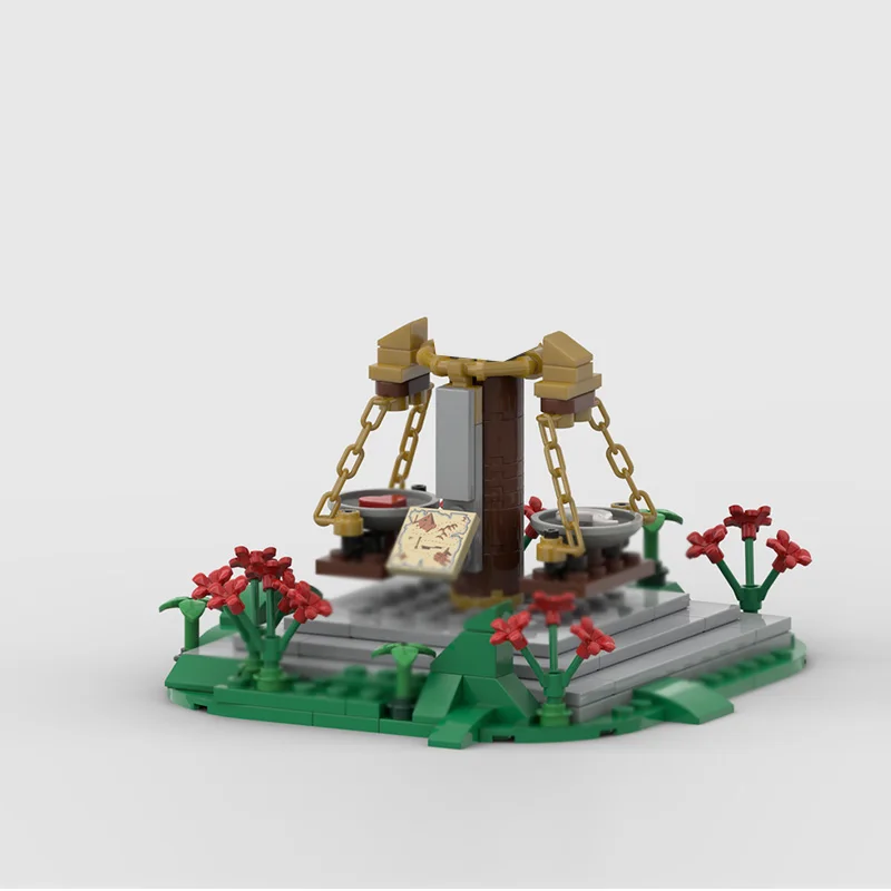 Stad Street View Model MOC Bouwstenen Weegschaal Architectuur Modulaire Technologie Kinderen Vakantiegeschenken Monteer Speelgoed Pak