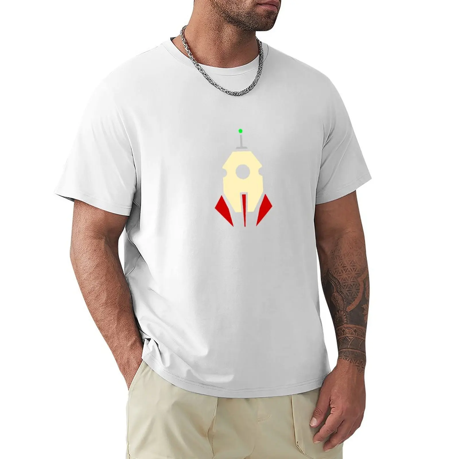 Nostalgic - Spaceship T-Shirt aesthetic clothes sweat Blouse mens graphic t-shirts