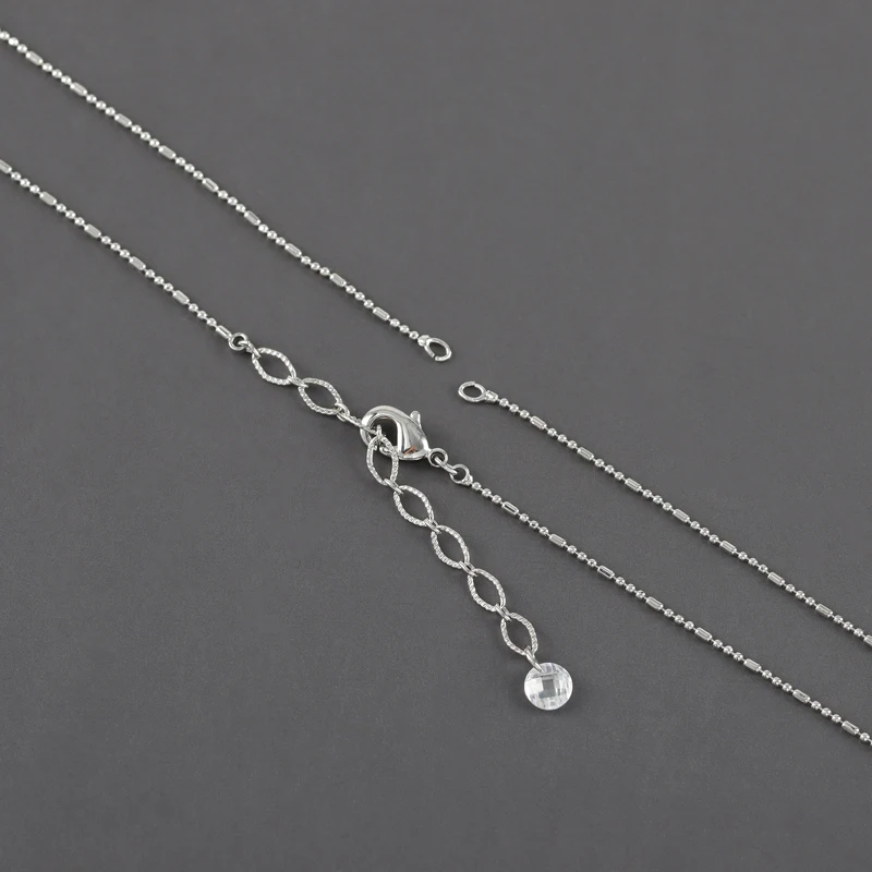 assoonas, M1111, DIY-Kette mit Karabinerverschlüssen, 18k Gold rhodiniert, Kupfer, REACH-konform, nickelfrei, Halskette für Frauen, 1 Stück/Lot – Detail 5