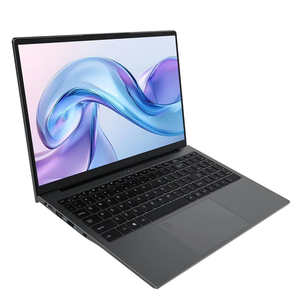 Laptop com tela IPS de 15,6 polegadas AMD Ryzen ™   7 5825U Gaming Laptop 2 * DDR4 MAX 64GB 2 * SSD Windows11 Notebook de escritório com impressão digital