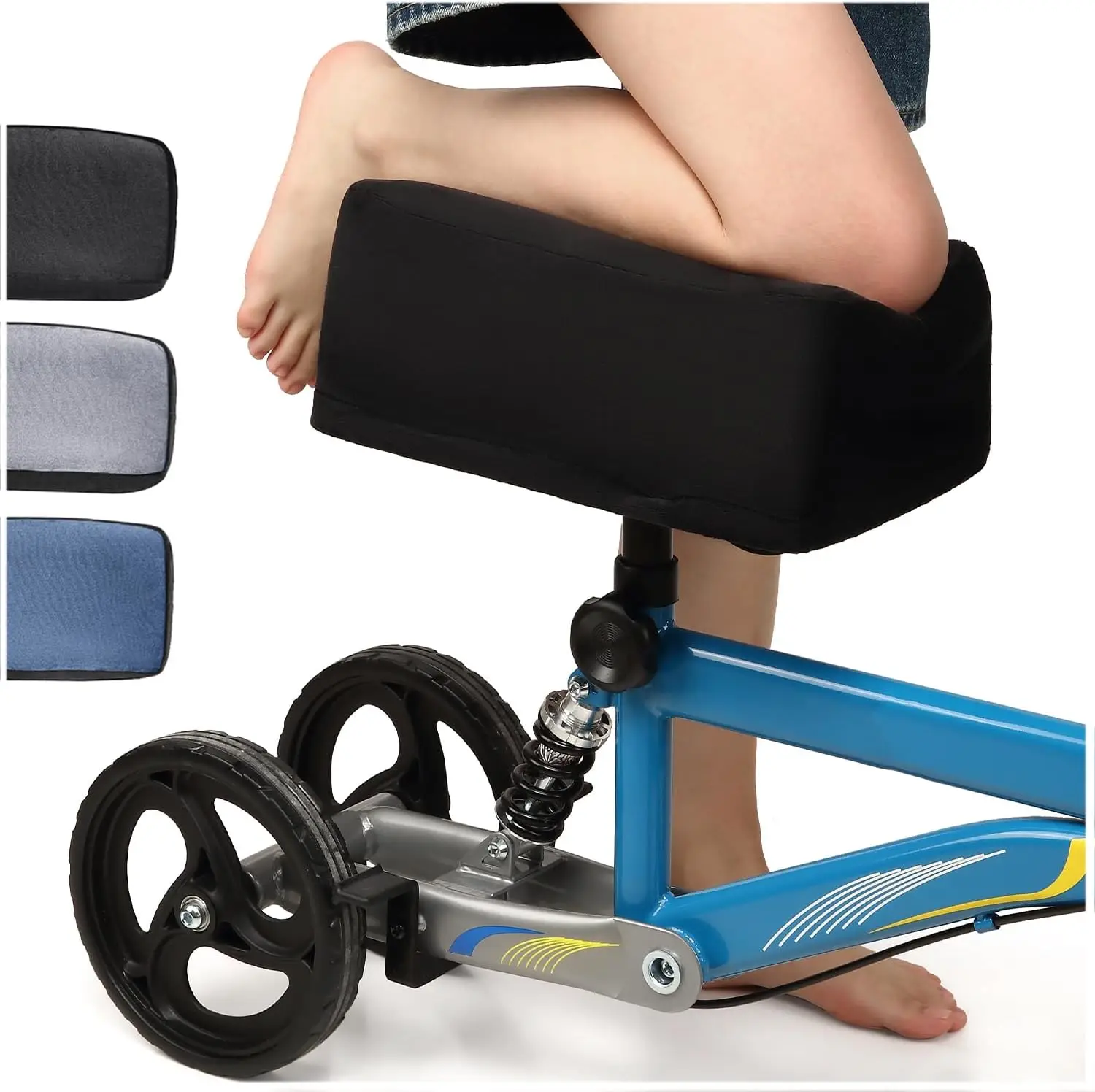

Soft Memory Foam Knee Scooter Pad Cover, Universal Fit for Walker Accessories, Comfortable Cushion