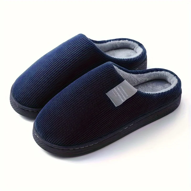 Cozy  Non-Slip Slippers for Men - Perfect for Couples, Home, and All Seasons