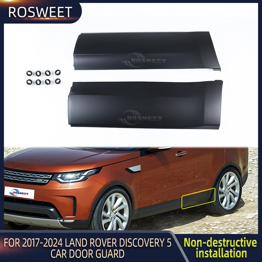 

For Land Rover Discovery 5 2017 2018 2019 2020 2021 2022 2023 2024 L462 LR5 Car Rear Door Guard Exterior Panel Trim Accessories