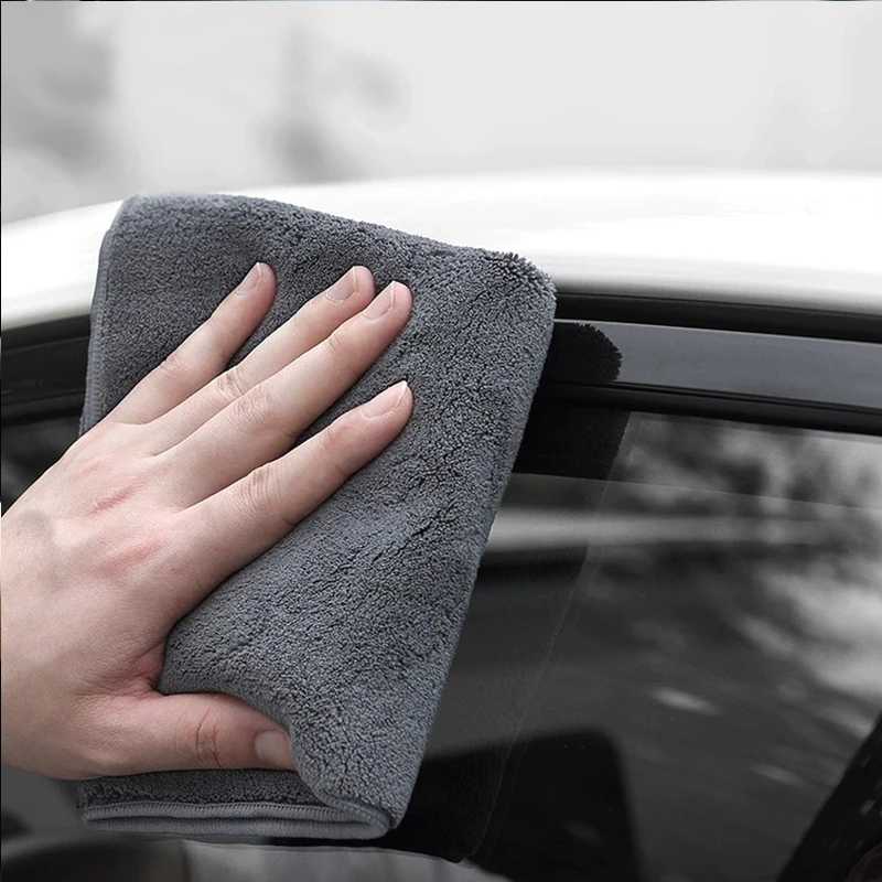 GTD-Serviette de lavage de voiture en microcarence avec logo, livres de séchage, gril d\'entretien pour Golf 6 7 5 4 Polo MK6 MK7 Tiguan Passat Jetta