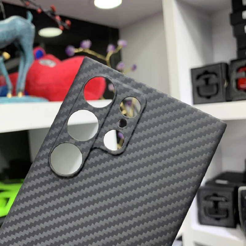 Deluxe 1500D Suitable for Samsung S23 Mobile Phone Case Aramid Fiber S23Plus Protective Case S23ultra Ultra Thin Case