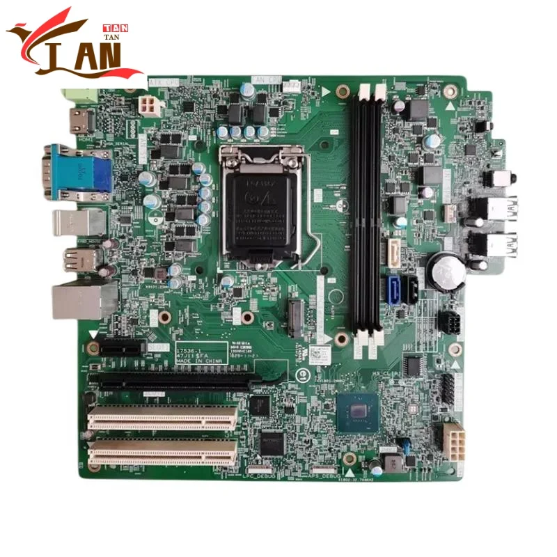 CN-0284JF For Dell ChengMing 3980 Tower Motherboard 0284JF 284JF 47J11 047J11 17536-1 DDR4 Mainboard 100% Tested Fully Work Tan