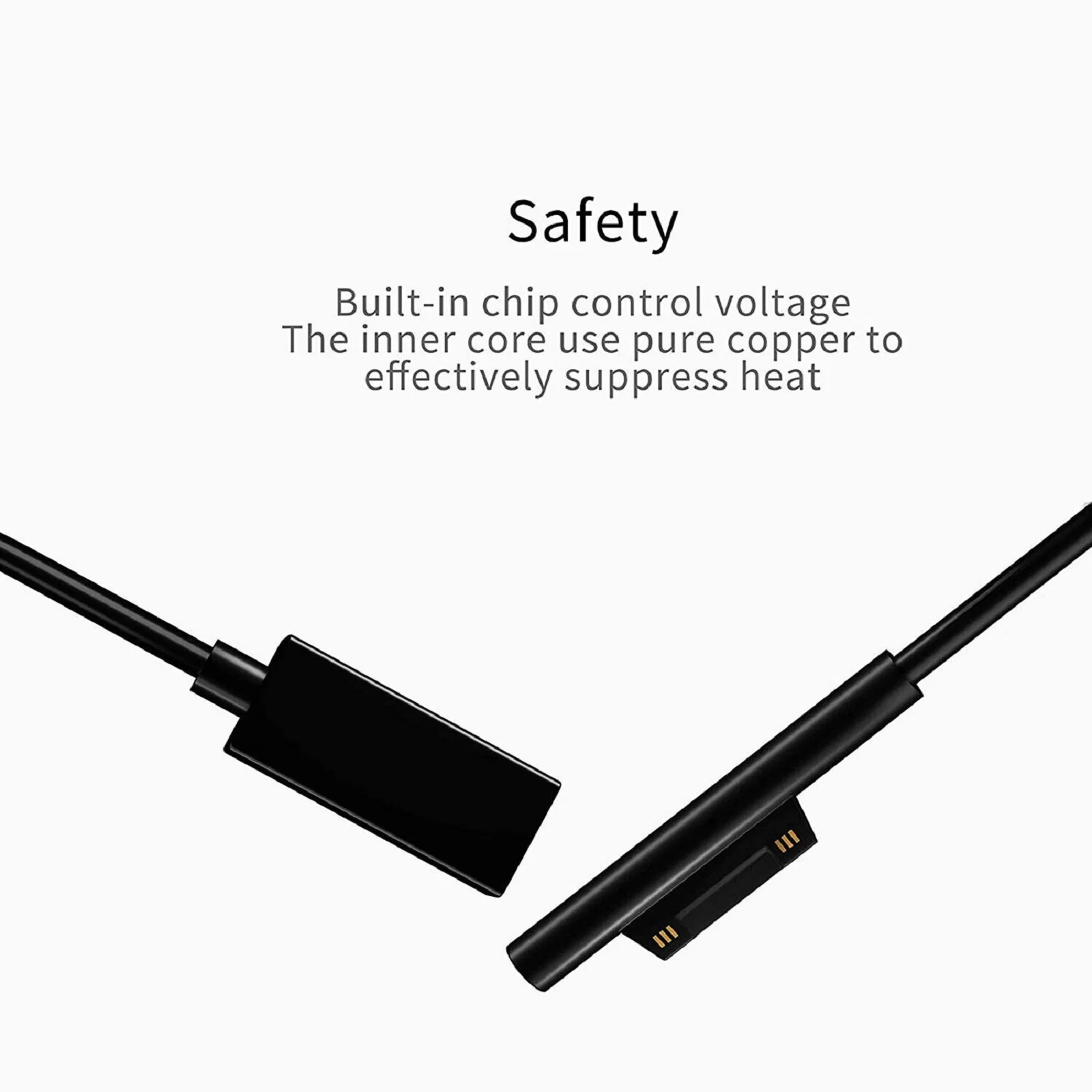 20 سنتيمتر 15 فولت 3A شحن سريع USB نوع-C أنثى امدادات الطاقة لمايكروسوفت السطح برو 4 5 6 الذهاب اللوحي PD شاحن محول كابل تيار مستمر
