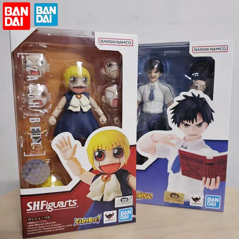 Bandai S.H.Figuarts SHF Gash Bell Anime Zatch Bell Takamine Kiyomaro figura de acción coleccionable juguete para fanáticos