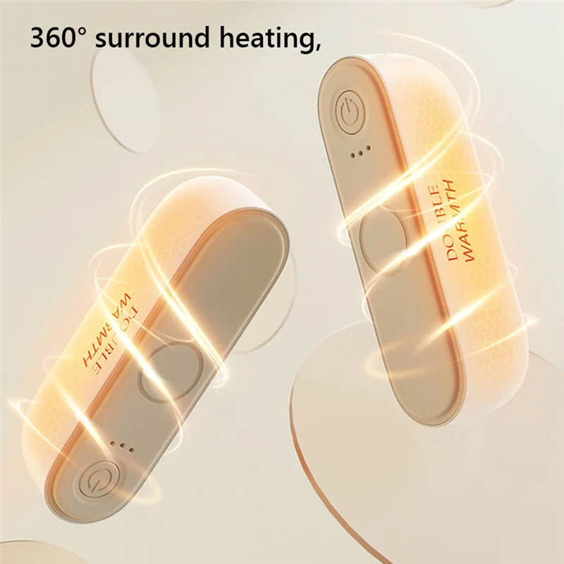 

2 In 1 Magnetic Hand Warmer Mini Hand Warmer Heater Setting Split Pocket Heater Portable Hand Heater For Indoor Outdoor