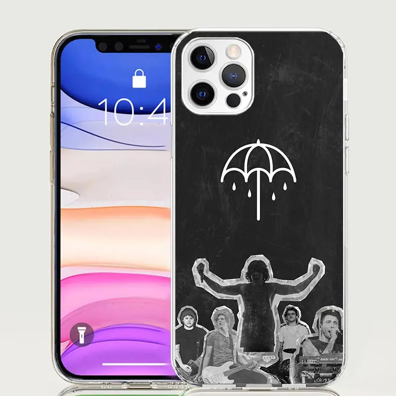 Bring Me The Horizons Coque de téléphone pour Apple iPhone 16 15 14 13 12 11 Pro Max XS X 7 + 8 Plus SE Coque souple imprimée