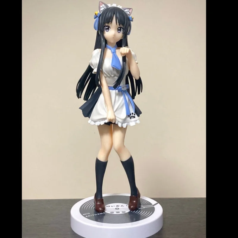 

K-On! Trio-Try-It Akiyama Mio Figure Desktop Decoration Holiday Gift Toy Collection Anime Merchandise Model 22cm