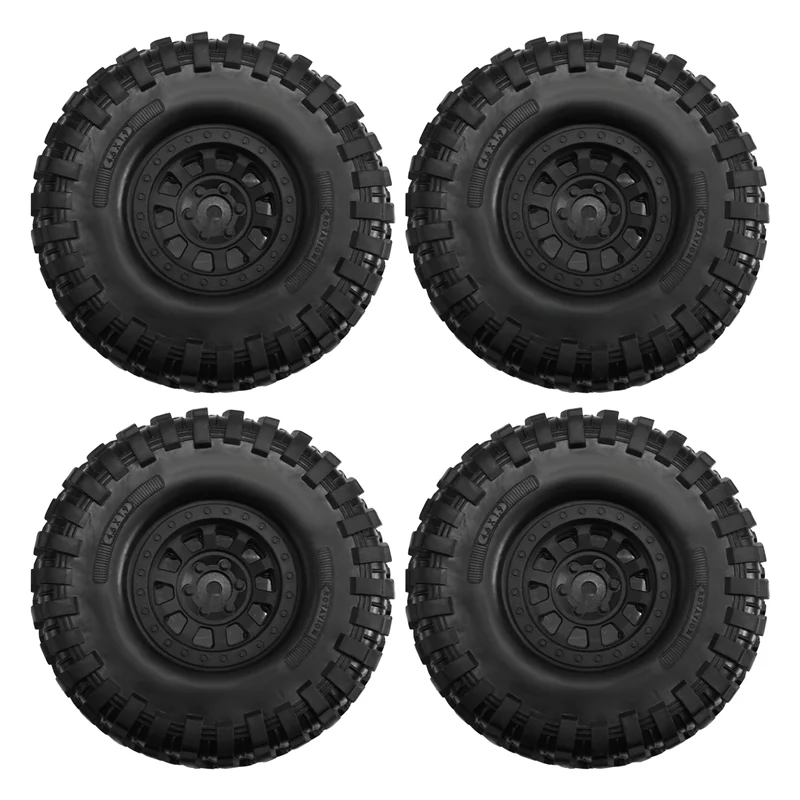 

A45F-1.9Inch Rubber Tire Wheel Tyre For 1/10 RC Crawler Car TRX4/RC4WD/D90 Axial SCX10 II III Redcat-MST