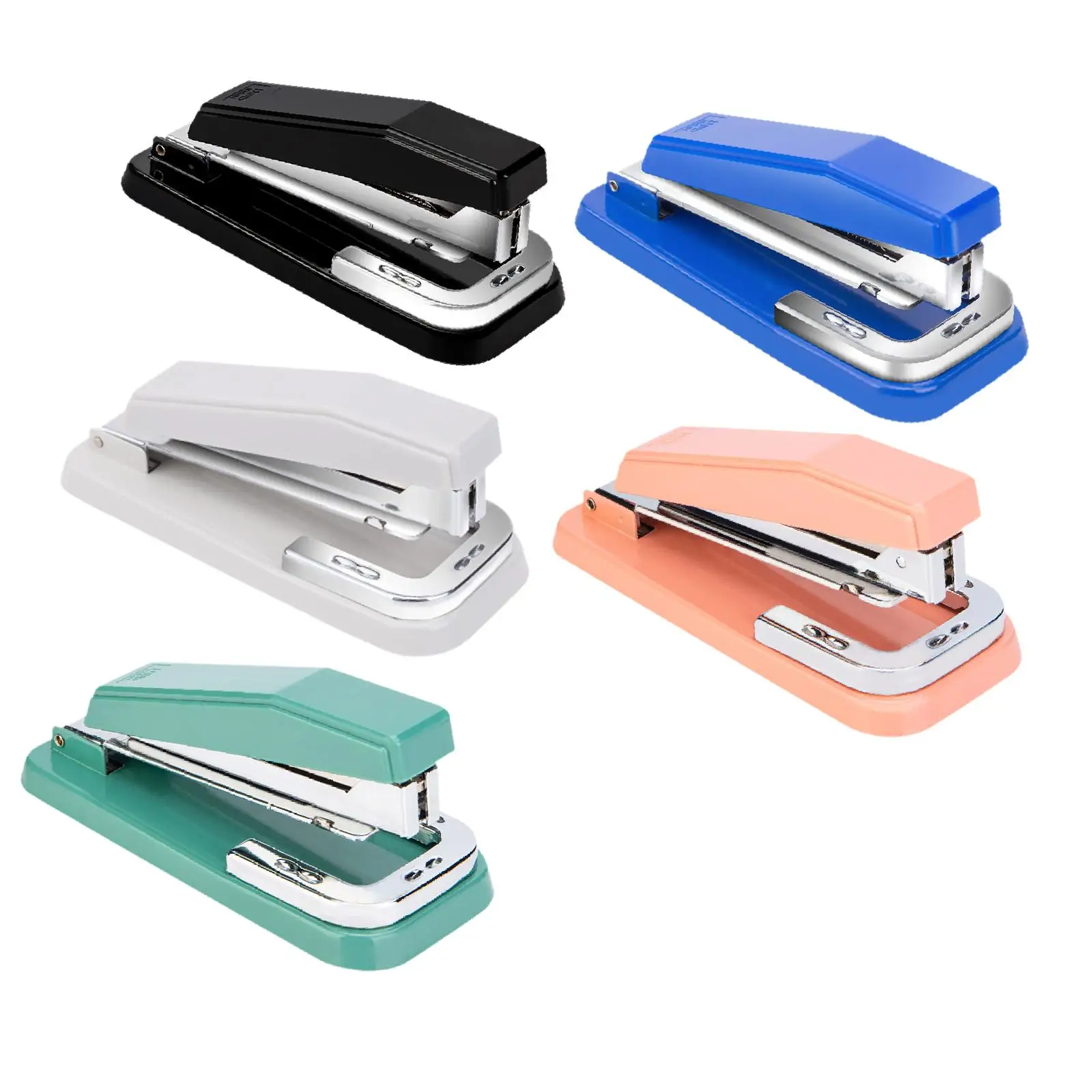 

Heavy Duty Stapler Binding Supplies Metal Lightweight 360 Degree Rotate Manual Stapler Ergonomic Desk Stapler for Home Men Women