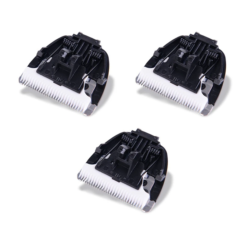 New-3X Pet Hair Trimmer Cutter Head Ceramic Blade For CP3100 3180 7800 7900 8000 Grooming Clipper Replacement Knives