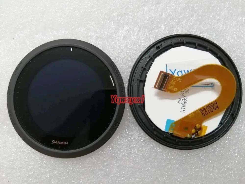 Original LCD Screen for Garmin Forerunner 945 Sport Watch Front Case LCD Display Screen Repair replacement part