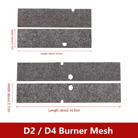 디젤 에어 주차 히터 버너 메쉬 버너 연소 챔버 펠트, 에버스패커 에어트로닉 D2 D4 D4S 용, 1 개