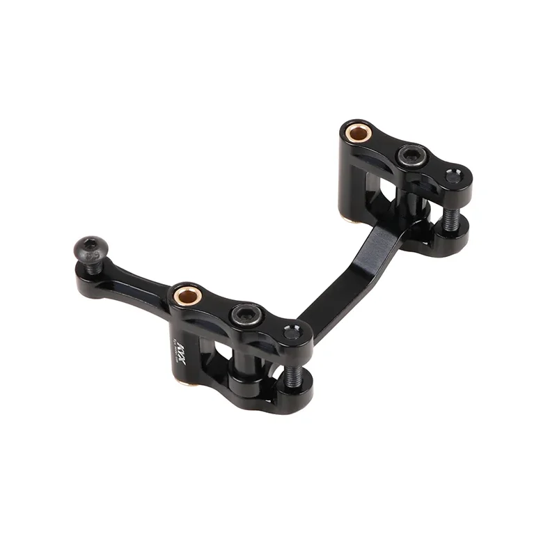 

KYX Racing CNC Aluminum Front Steering Set Upgrades Parts Accessories for 1/18 RC Crawler Car ARRMA Granite Grom