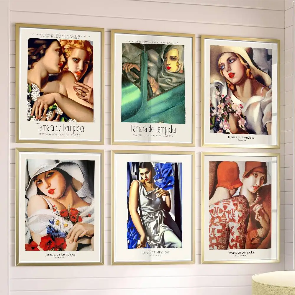 

T-TamaraS Retro Oil INS Poster Posters,waterproof Paper Stickers,coffee Shops,bar Living Rooms