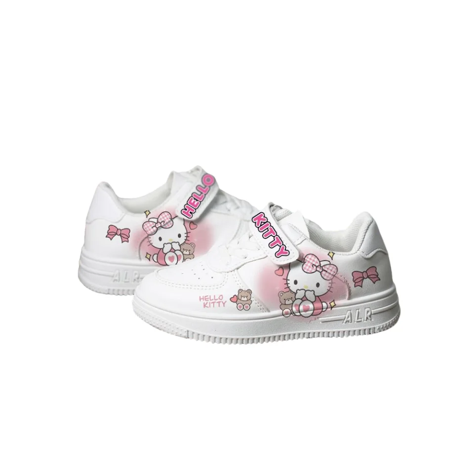 Sanrio Hello Kitty Sport Shoes Kuromi Tennis Shoes Cute Girls Casual Sneakers Children Basket Shoes Mymelody Shoes Size 26-37