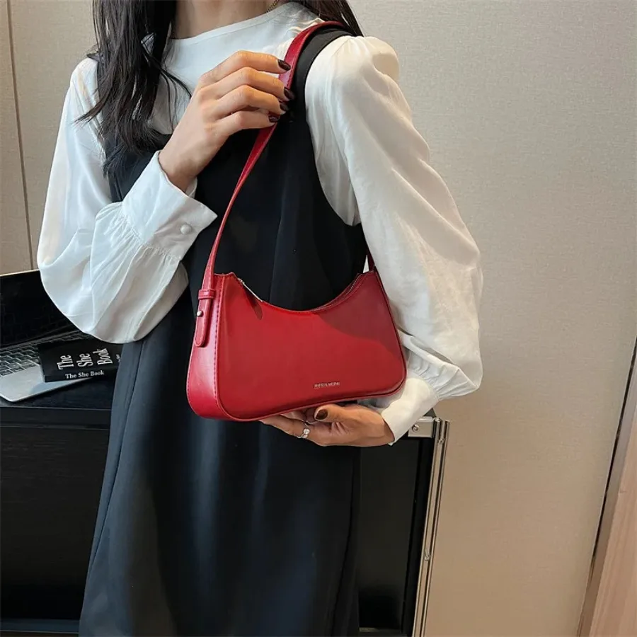 

Armpit Bags Women's Bags 2025 New Niche Design Fashion Senior Feeling Netroots Yankee Single Shoulder Small Square Bag